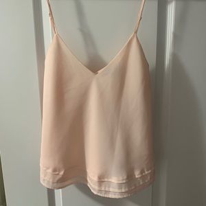 Aritzia talula XS light pink tank